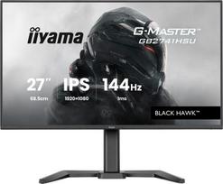 Monitor iiyama g-master gb2741hsu-b1 black hawk 27 fhd ips 1ms 144hz freesync czarny