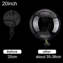 10pcs 8/10/12/16/18/20/24/inch Transparent Bobo Balloon Clear Bubble Balloon For Wedding Birthday Party Decoration Helium Ballon Other