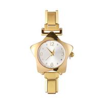 Fashion Italian Elastic Charm DIY 9mm Width Stainless Star Watch Women's Bracelet Bangle For Party Friend Birthday Jewelry Gift beige
