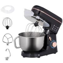Stand Mixer, Kitchen Machine, Mixing Appliance, 6 Speeds, 5.5L Stainless Steel Bowl, Black 41 x 26 x 32 cm juoda