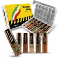 SET OF AROMATIC ITALIAN SPICES  MAMMA MIA  6x60ML DIBYS