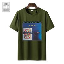 Cut Album T-Shirt Golden Earring Tour T Shirt Unisex Streetwear Harajuku Street T Shirts Woman Cotton Tops Tees 2XL