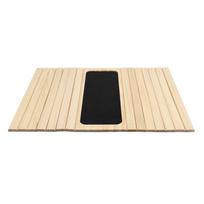 Sofa Armrest Tray Armchair Table Sofa Arm Tray Anti Slip Couch Arm Table for Snacks Drinks Remote Cups beige