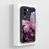 Oppo A5 A5x A3x Realme C71 C75 Telefonų dėklai, atsparūs smūgiams, mielas animacinių filmų katės raštas, skysto silikono, neslystantis apsauginis korpusas Oppo korpusui Oppo A5 5G gray