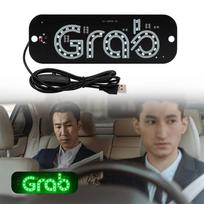 1 Piece Car Signal Light Grab Led Signal Beacon Taxi Panel Windscreen Green Light Cab Indicator Inside Taxi Light