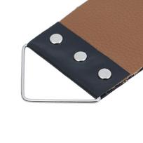1Xcanvas Leather Shaving Strop Straight Razor Sharpener Strap Belt Shaving Strap 1pcs