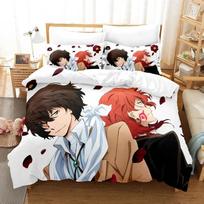 Anime Bungo Benamių šunų patalynės komplektas berniukams, mergaitėms, dvyniai, karalienės, antklodės užvalkalas, pagalvės užvalkalas, lova, vaikams, suaugusiems, namų tekstilė, tekstilė 70x133cm 2pcs