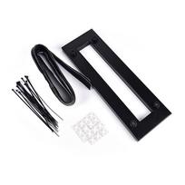1 rinkinys Gitaros efektų pedalų lenta 40*13cm Pasidaryk pats gitaros pedalų lenta su lipnia juosta