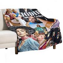 jodie comer Throw Blanket Soft Plaid Summer Hair blankets and throws Blankets 30x40in