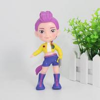 3pcs/Set Kpop Demon Hunters Action Figure Toy Derpys Tiger Rumi Mira Zoey Sussy Figurine Doll For Fans Gift