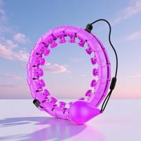 WEZHO Smart Massage Hula Hoop violetinė spalva