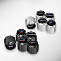 Car Wheel Air Stem Cover Tire Valve Leak Proof Cap Auto Accessories For BMW E91 E92 E93 E60 F10 F30 E39 E36 E87 X3 X5 X7 E46 E90 black for 5pcs