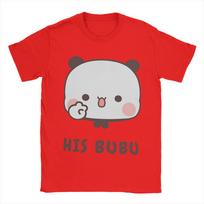 Mens His Bubu Unisex Happy Face with Heart T Shirts  Pure Cotton Clothing Casual Short Sleeve Crewneck Tee Shirt Party TShirt S