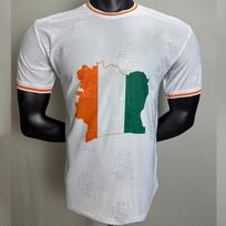 Ivory Coast World Cup 2026-2027 Player Edition White Short Sleeve Soccer Jersey (Sizes S-2XL) S