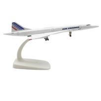 Concorde AIR FRANCE Airlines 20cm Alloy Metal Model Airplane Airplane Models W Stand Aircraft Pulley Landing Gear Craft Gift