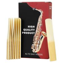 10pcs Altos Saxophone Reed Altos Eb Saxophone Instrument Accessories Reed for Clear and Rich Tone 1