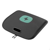 Nešiojimo krepšys elektrinio transporto priemonės įkrovimo laidams, pagamintas iš PVC, universaliai tinkantis, su užtrauktuku, Black Small black