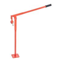 91.4 cm T Post Puller, Heavy Duty Steel Fence Post Puller, 300 kg Load Capacity, Labor-Saving T-Post Remover Tool for Round Fence Posts, Sign Posts &