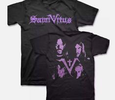 Saint Vitus 2 sides band black T-shirt short sleeve All sizes S to 5XL Unisex T-Shirt XXXL