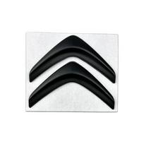 Metaliniai automobilio priekinio variklio dangčio emblemos priedai Citroen C4 C-Elysee Picasso C3 C5 C1 DS3 DS5 DS4 Jumper Xsara Nemo Sega C-quatre matinė juoda spalva