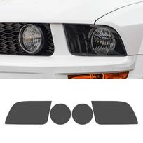 TPU Paint Protection Film for Ford Mustang GT 2005-2009 Invisible Clear Self-Healing Scratch Resistant Car Wrap Smoked headlights balta