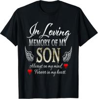 NEW LIMITED! In Loving Memory of My Son Memorial Tee - MADE IN USA XL