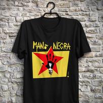 Mano Negra Band T-Shirt Manu Chao Mala Vida Sidi h'bibi Santa Maradona Best of XXXXL black
