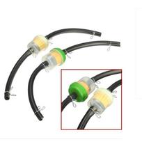 Bike Motorcycle Hose Line Inline Gas Fuel Filter Quad Scooter Cleaner Petrol Pipe Gasoline Clear