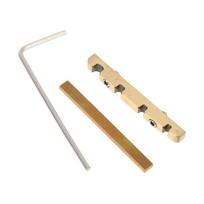 1 Rinkinys Reguliuojamas Vario Žalvario Boso Styginių Tiltelio Riebelė Gitarai 38mm 4 Stygų Boso Gitarai Fortepijono Pagalvėlės Priedai