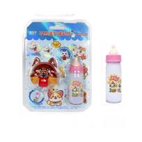 Early Education Milk Bottles And Talking Dog Toy Role Play Little Dog Feeder Set  Children's Toy as picture