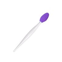 New Fashion Design Nose Double-Sided Tool Silicone Lip Scrub Exfoliator Brush Soft Facial Cleaning Brush For Remove Blackheads