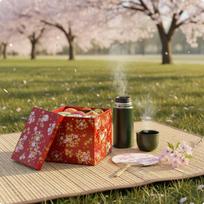 3 Layer Bento Box Foil Printed Tier for Travel