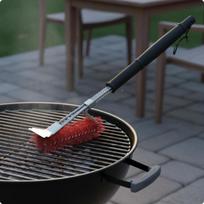 Triple Head Grill Brush Multifunction Bbq with Heavy Duty