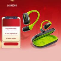 Lanston AirFit Bone Conduction Ear-Hook Sport Headphones