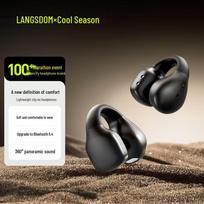 Lanston ClipBuds R2 Bone Conduction Open-Ear Bluetooth Headphones