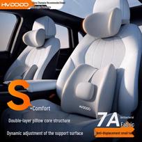 Memory Foam Car Headrest and Lumbar Support Set
