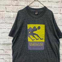 USA-made 90s vintage T-! Single Stitch Gray Vintage XL0630 Unisex T-Shirt XXXXL