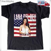 Lana Del Rey American Queen Black Unisex T-shirt Size S-5XL M