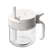 Leakproof Seasoning Containers Moisture-proof Salt Storage Box Clear Seasoning Jar  Pantry Cabinet smėlis