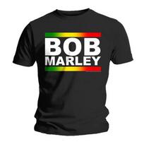 Bob Marley Rasta Band Block Licensed Tshirt Unisexs L