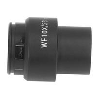 30mm Interface Microscope Lens Wide Angle WF10X/23 Diopter Adjustable Eyepiece with Sheath Aluminum alloy + optical glass