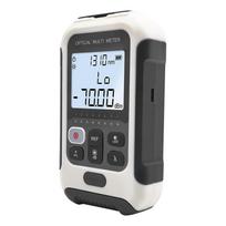 Optical Fiber Power Meter Portable 4 in 1 Digital Rechargeable ‑70‑+10dBm Fiber Tester for Communication Engineering ABS