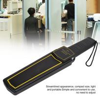 Metal Detector Highly Sensitive Accurate Detection Low Power Consumption 40h Battery Life Metal Scanner for Airport ABS
