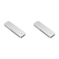 ABUO-2X M.2 SSD Enclosure RTL9210C Dual-Protocol M.2 Nvme SATA SSD Case USB3.0 Gen2 10Gbps Hard Disk Box For 2280/2260/2242 sidabras