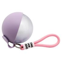 Plastic Dog Water Dispenser with Hanging Lanyard Leak Proof Portable Waterer Small Dog Outdoor Drinking Bottle for Dog Camping violetinė
