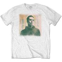 White Liam Gallagher Monochrome Unisex Tshirt L