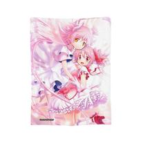 Puella Magi Madoka Magica Blankets Fleece Magic Girl Cartoon Super Soft Throw Blankets for Car Sofa Couch Bedspread 75x90cm