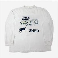 Title Fight Shed Hardcore Kalėdinė Dovana Gerbėjams Marškinėliai Ilgomis Rankovėmis Ss2791 S white