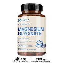 Grevip - Magnesium Glycinate Capsules (200 mg) - Bone, Heart, and Nerve Health 120*1