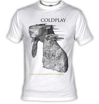 Coldplay A Rush of Blood to the Head White T-shirt S